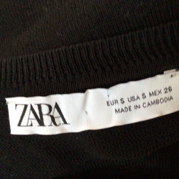 Zara Basic Knit Sweater Medium - Picture 4 of 6